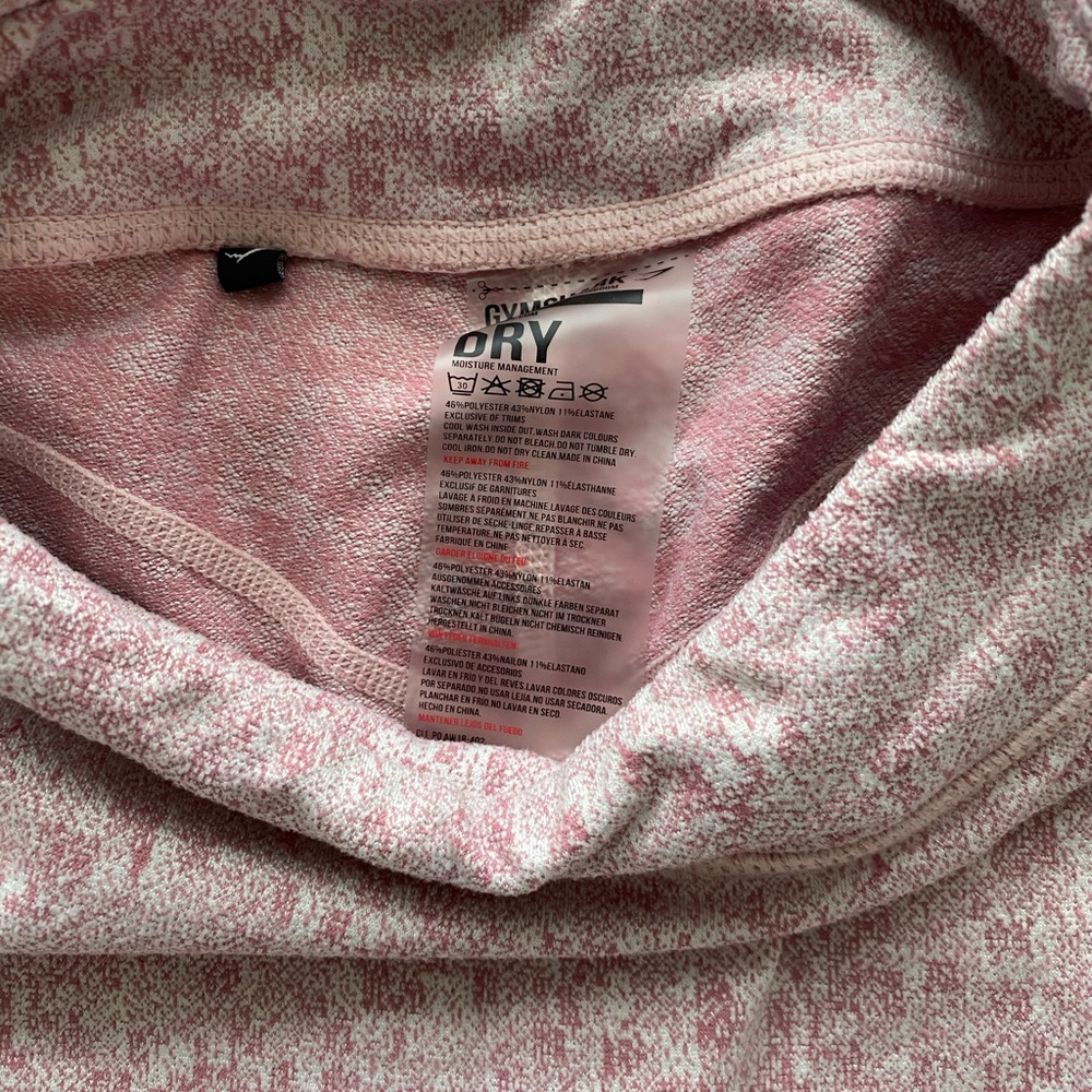 gymshark pink fluer leggings